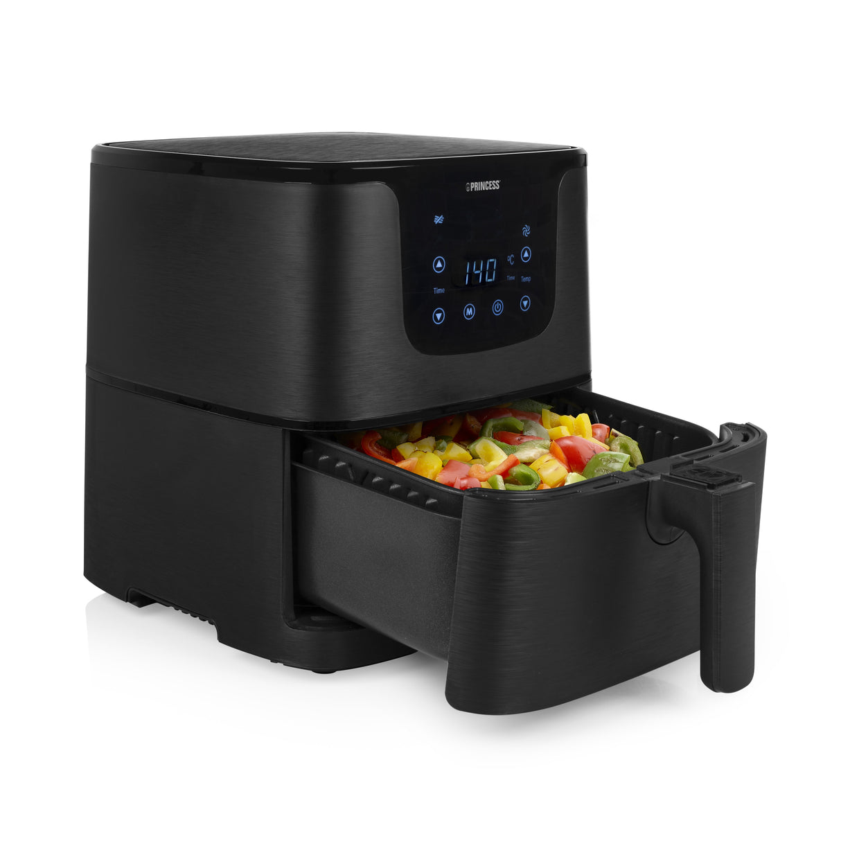 EAN 8713016099549 - Princess 183014 Sencillo 5,2 L Independiente 1700 W Freidora de aire caliente Negro imagen 6