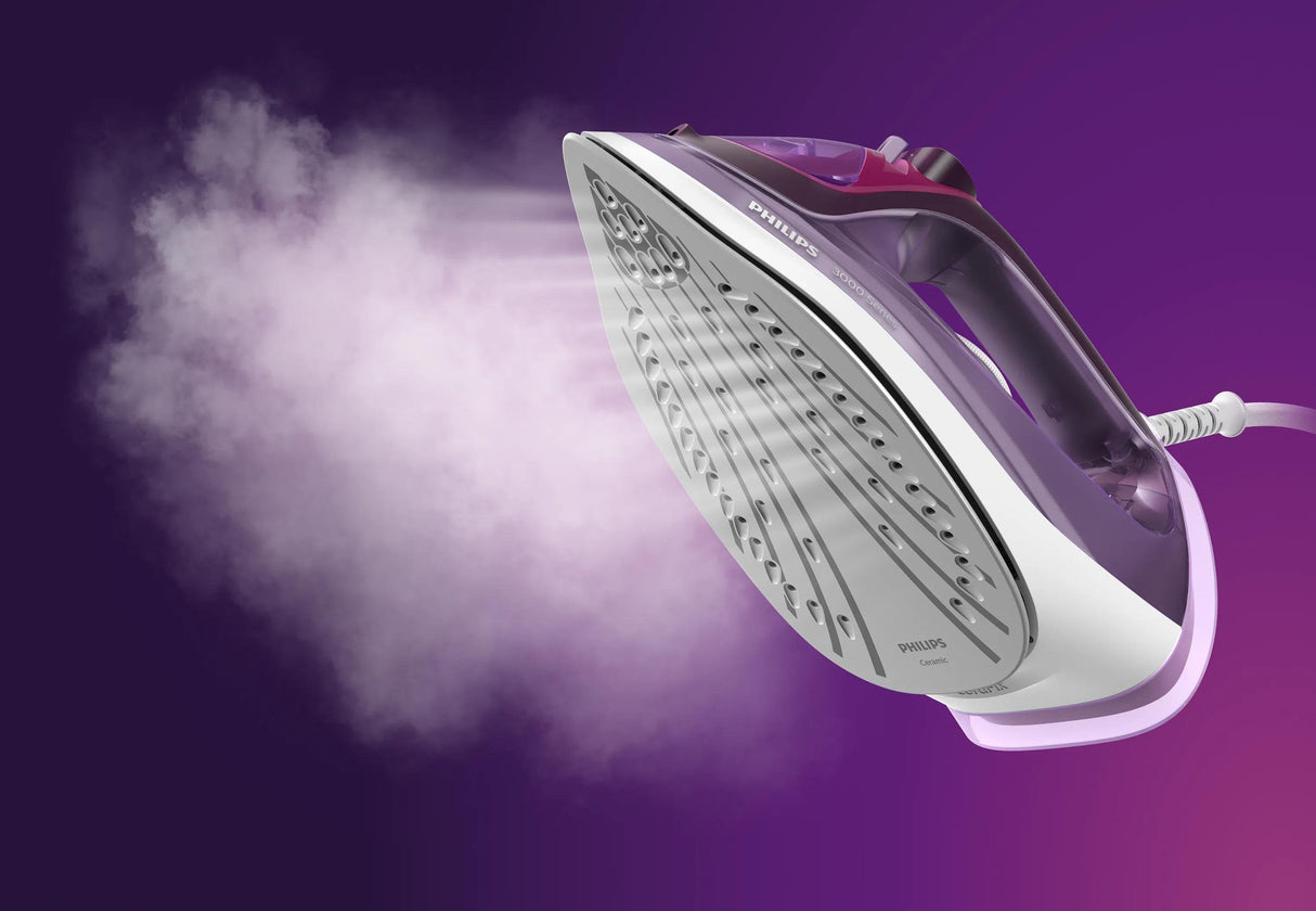 Philips Plancha De Vapor Dst3041/30 Easyspeed, 2600w, Suela Cerámica