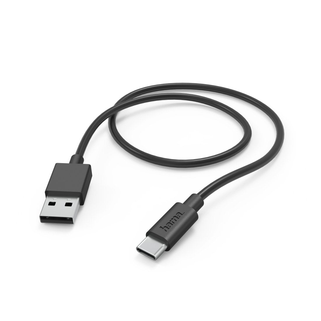 EAN 4047443486943 - Hama 00201594 cable USB USB 2.0 1 m USB A USB C 0,48 Gbit/s Negro imagen 1