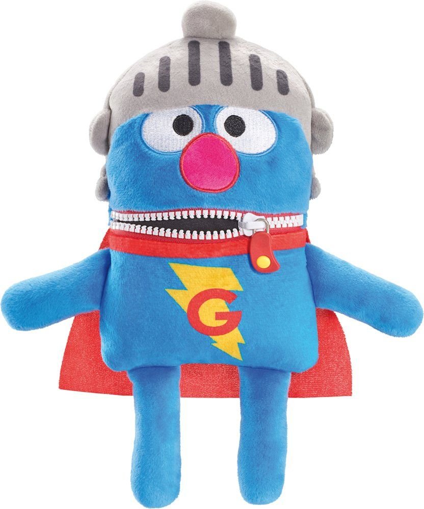 Schmidt Spiele Barrio Sésamo: Worry Eater Super-Grobi, Peluche 34 Cm 42557