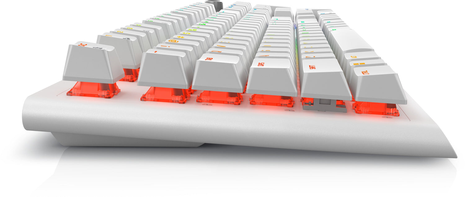 Teclado Ingles Dell Alienware Tri-Mode Wireless Gaming Keyboard, Us Layout - Aw920k (Lunar Light)