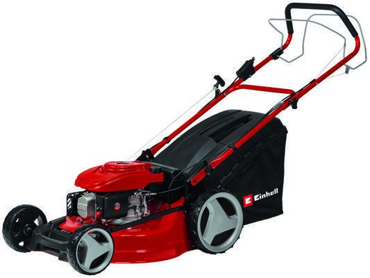 Cortacésped Einhell Gc-Pm 51/3 S Hw-E De Empuje A Gasolina Gasolina Negro, Rojo Rojo/Negro, Cortacésped De Empuje A Gasolina, 51 Cm, 1 L, 70 L, Tracción En Ruedas Traseras, 4 Rueda(S)