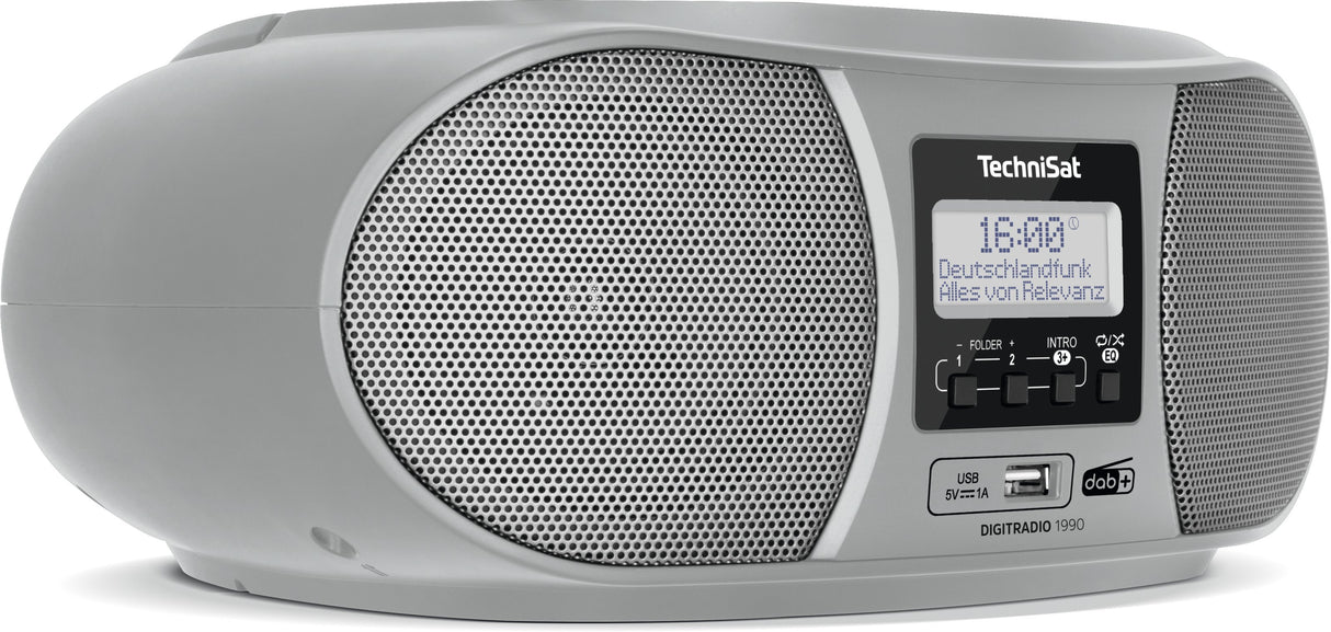 EAN 4019588139527 - TechniSat DigitRadio 1990 Analógico y digital 3 W DAB+, FM Plata Reproducción MP3 imagen 2