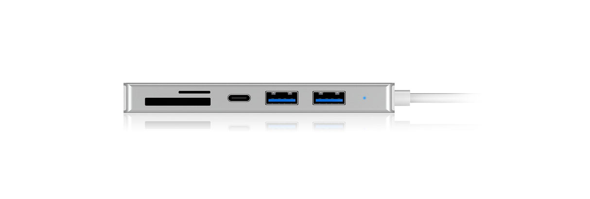 EAN 4250078166900 - ICY BOX IB-HUB1413-CR USB 3.2 Gen 1 (3.1 Gen 1) Type-C Plata imagen 4