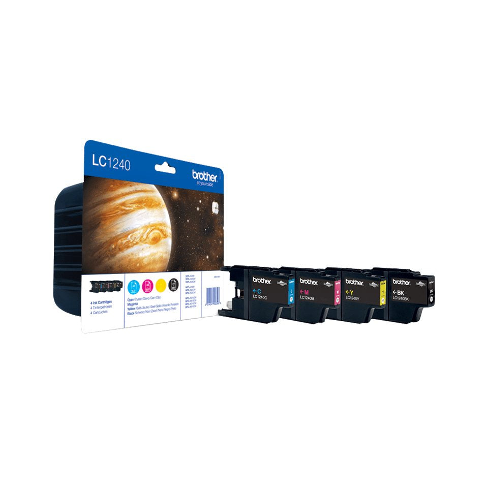 EAN 5014047562396 - Brother LC1240VALBP cartucho de tinta 4 pieza(s) Original Negro, Cian, Magenta, Amarillo imagen 2