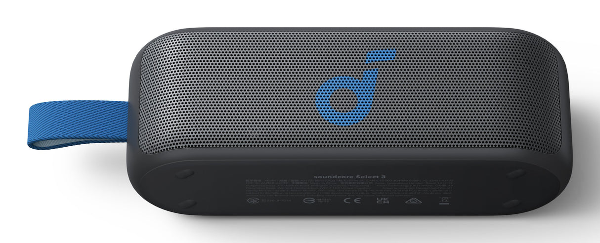 EAN 194644040000 - Soundcore Select 3 Altavoz portátil estéreo Gris, Azul 16 W imagen 3
