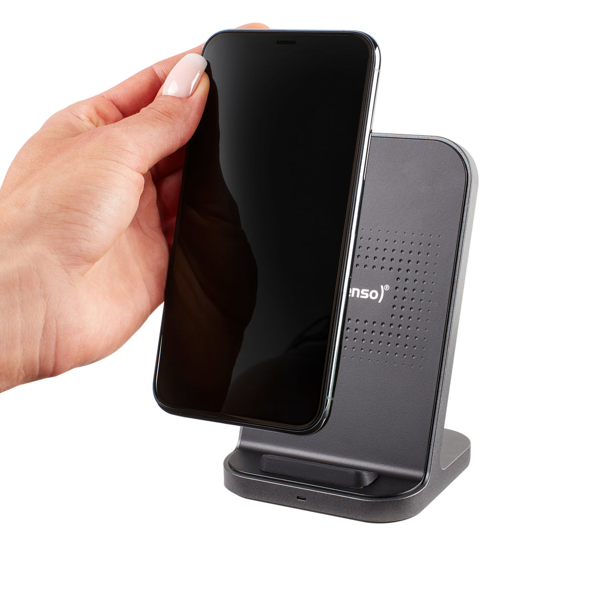 EAN 4034303032587 - Intenso BSA2 Smartphone Negro USB Cargador inalámbrico Carga rápida Interior imagen 3