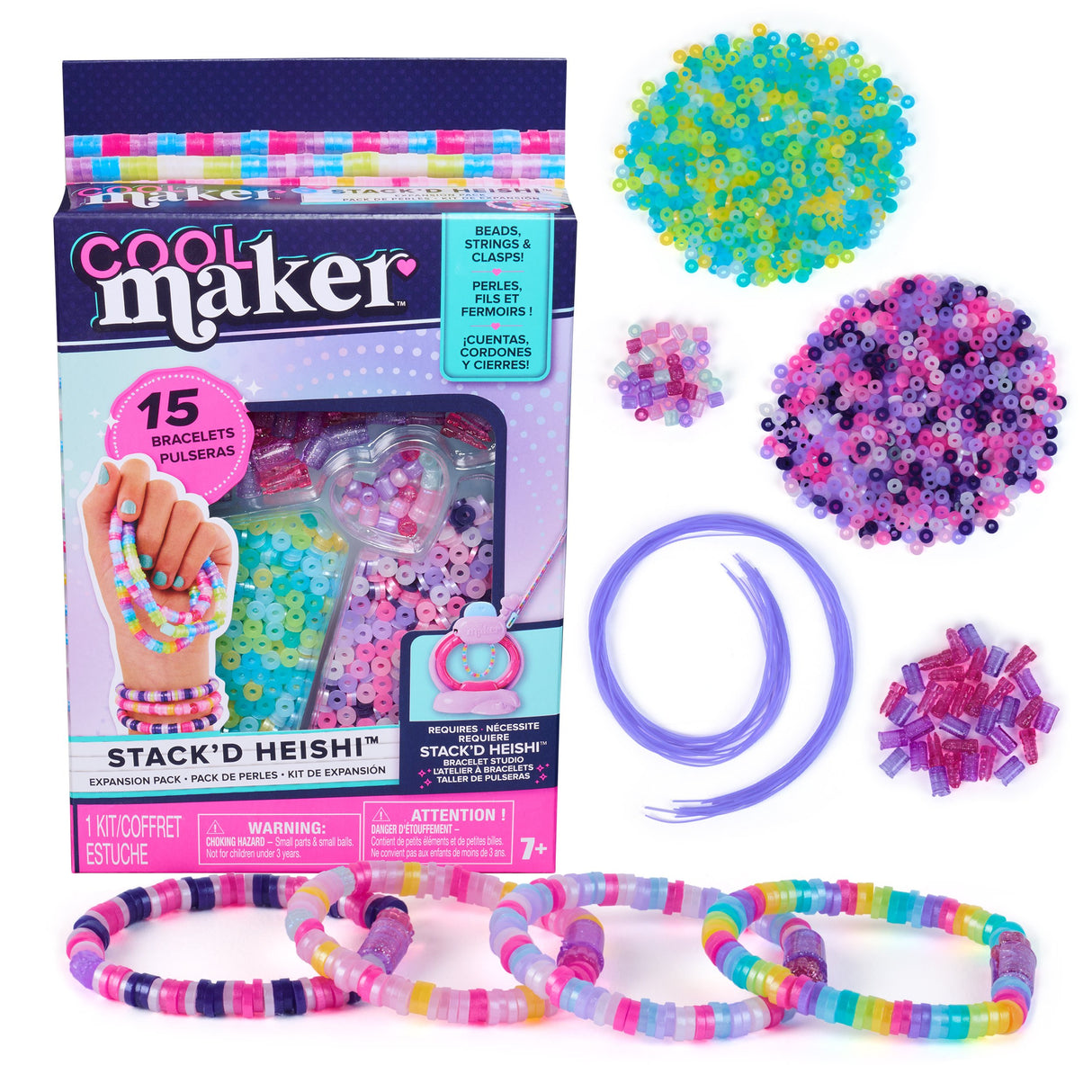 EAN 0681147080010 - Cool Maker CLM ACK Stackd Heishi Expansion Pack GML imagen 1