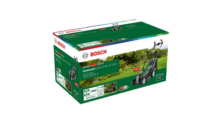 Cortadora De Césped Inalámbrico Bosch Universalrotak 18v-37-550