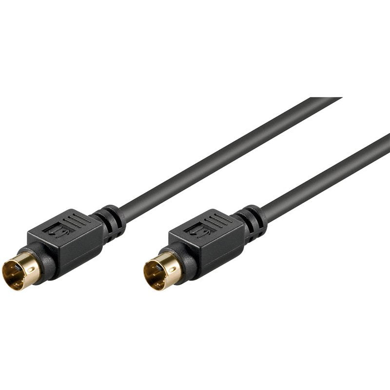 Cable S-Video Macho-Macho (Mdin 4) 5,00 Metros