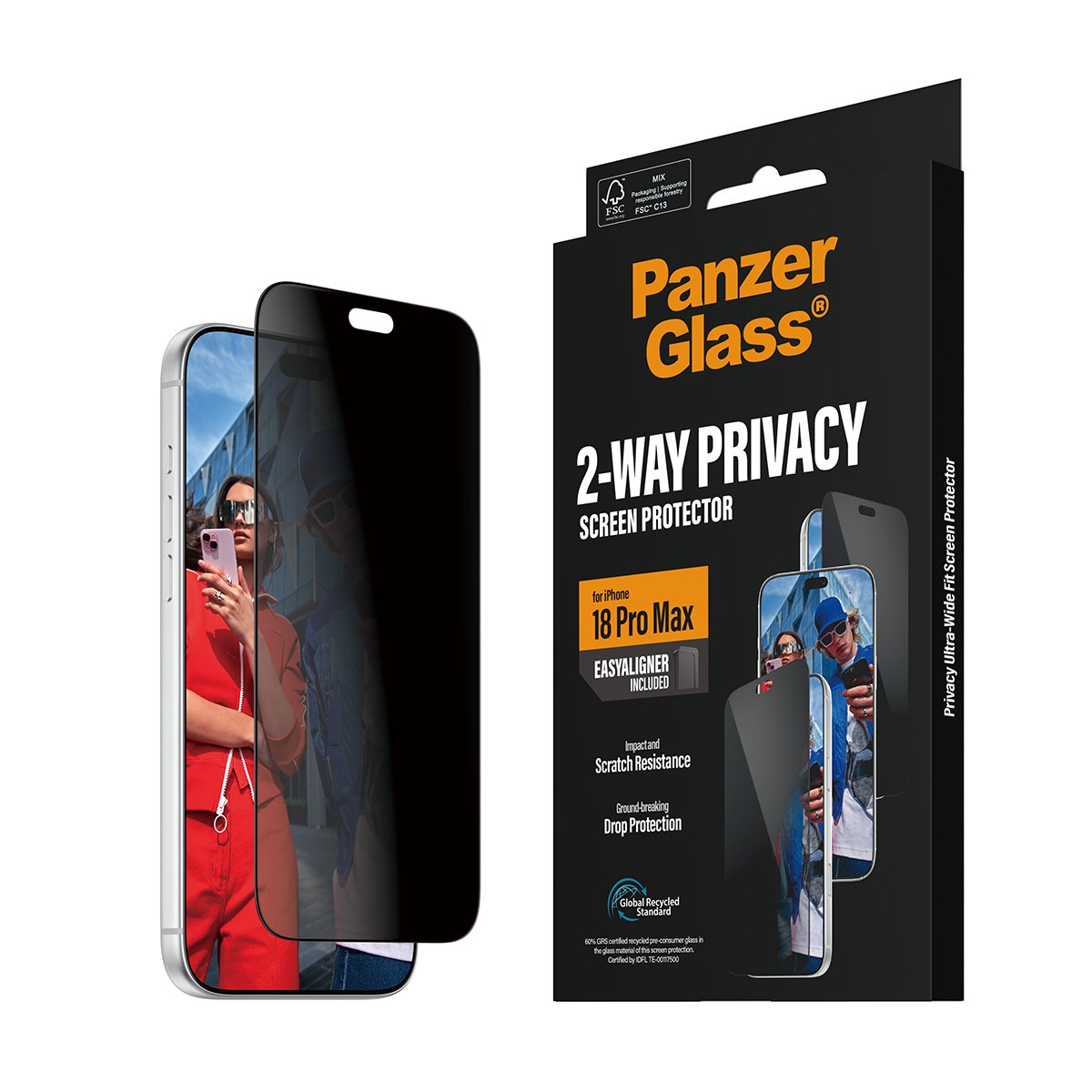 Panzerglass Privacy Protector Iphone 18pro Max