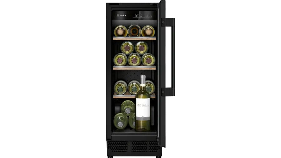 EAN 4242005265480 - Bosch KUW20VHF0 enfriador de vino Nevera de vino Integrado Negro 21 botella(s) imagen 1