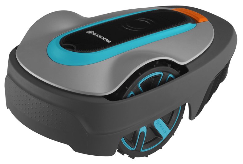 EAN 4078500062800 - Gardena SILENO city Robot cortacésped Batería Negro, Azul, Gris imagen 1