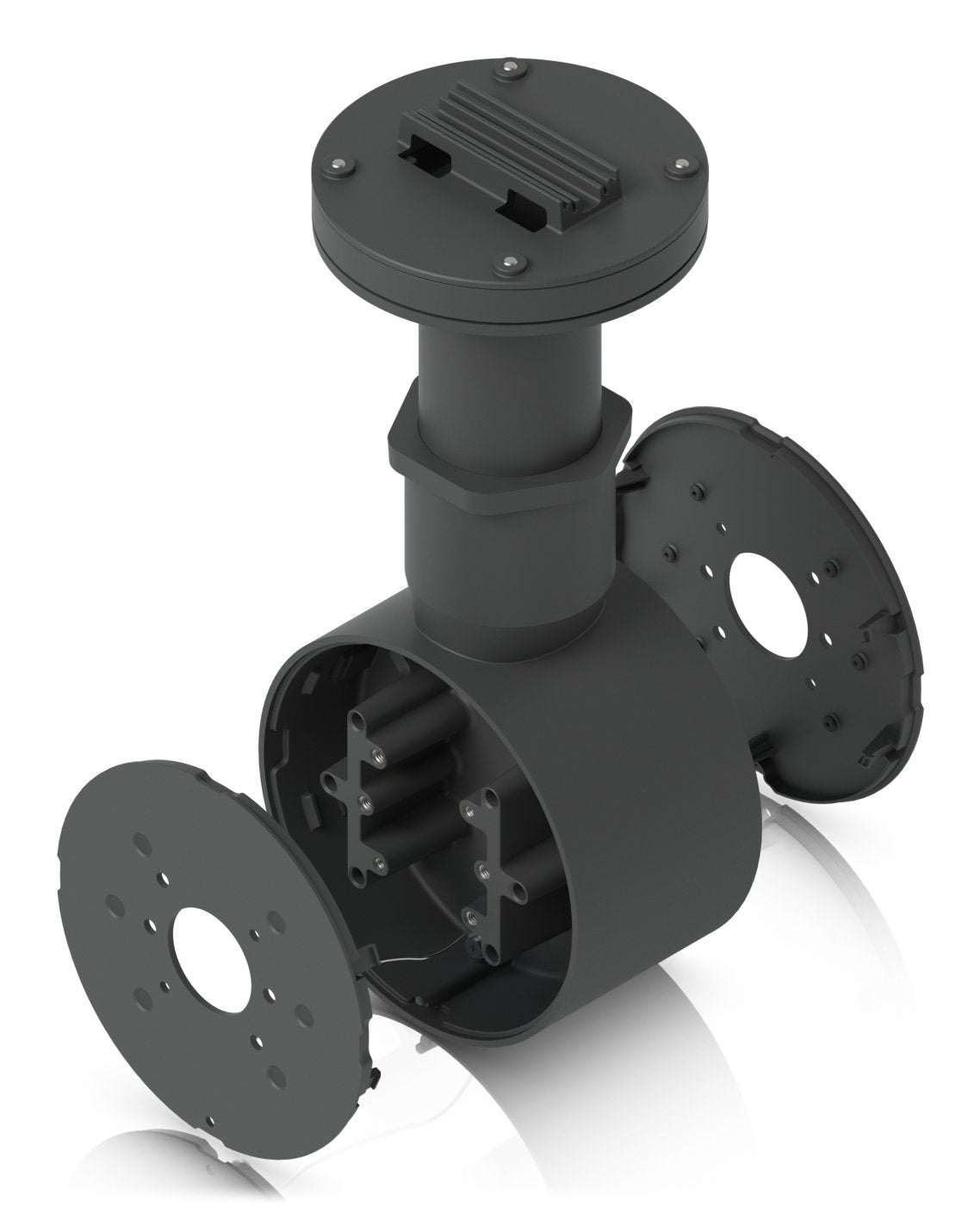 Tamper-Resistant, Back-To-Back Mount For Two