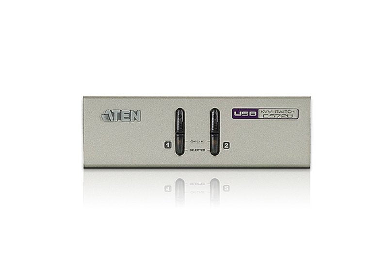 Aten Kvm-Switch Cs72u - 2 Ports