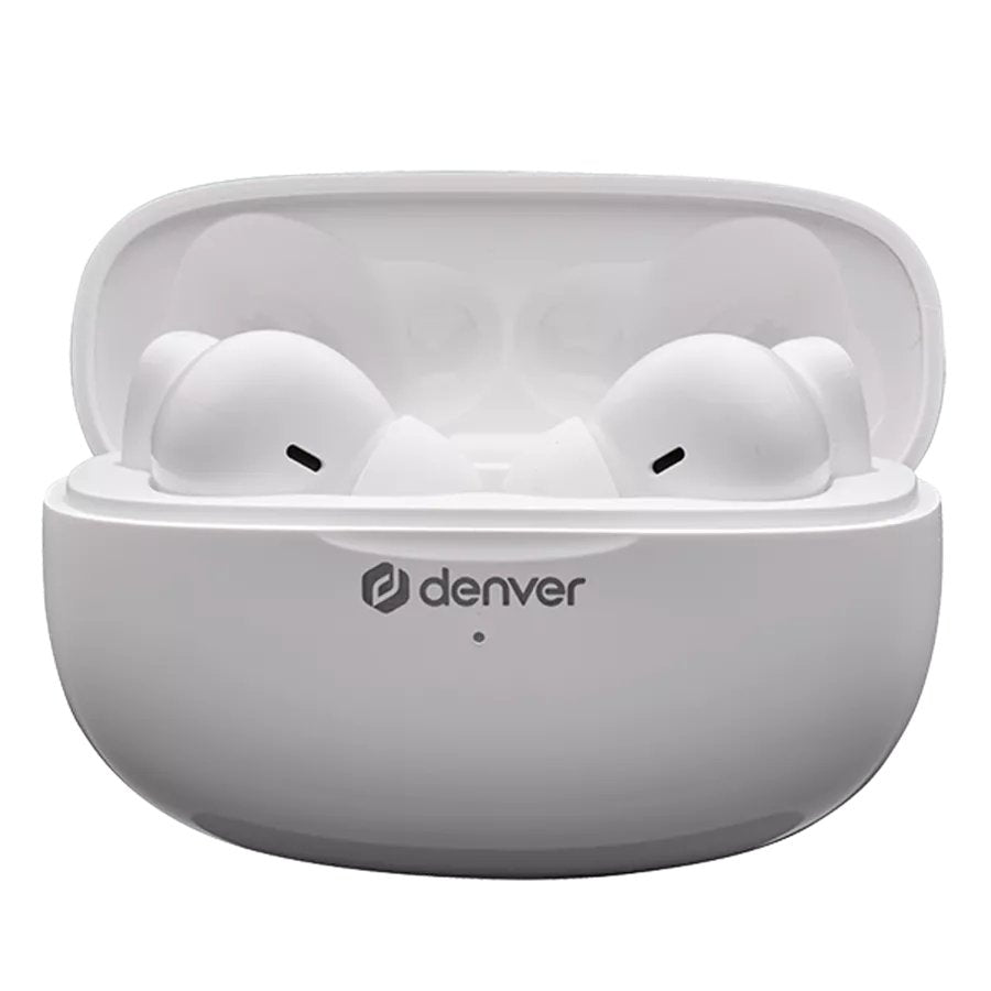 Auricular Bluetooth Denver Twe 49enc Blanco
