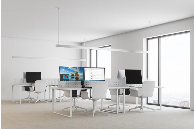 Soporte Kensington Smartfit Space-Saving Dual 2 Monitores Negro