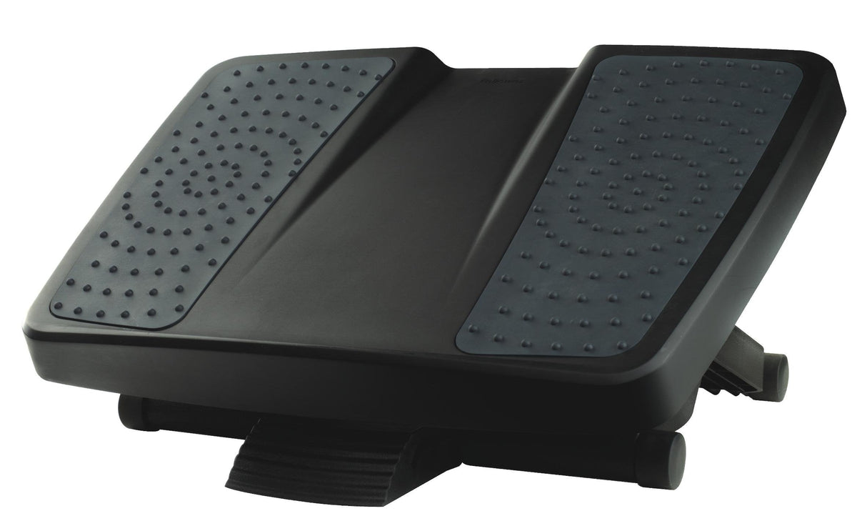 Reposapies Ajustable Ultimate Profesional Fellowes, Efecto Balanceo Y Masaje/Antideslizante 8067001