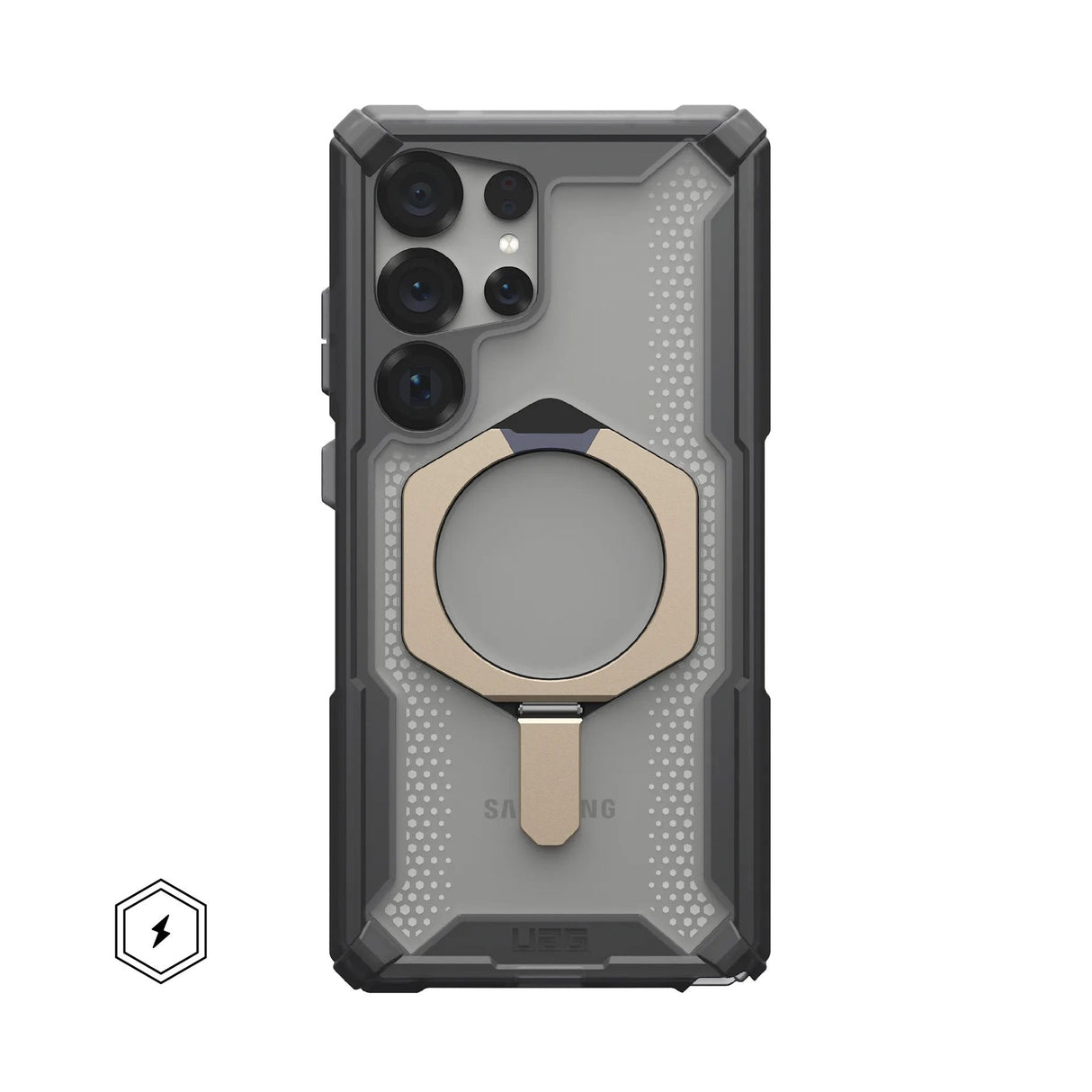 Funda Uag Plasma Xte Samsung Galaxy S25 Ultra Negro Gris Transparente
