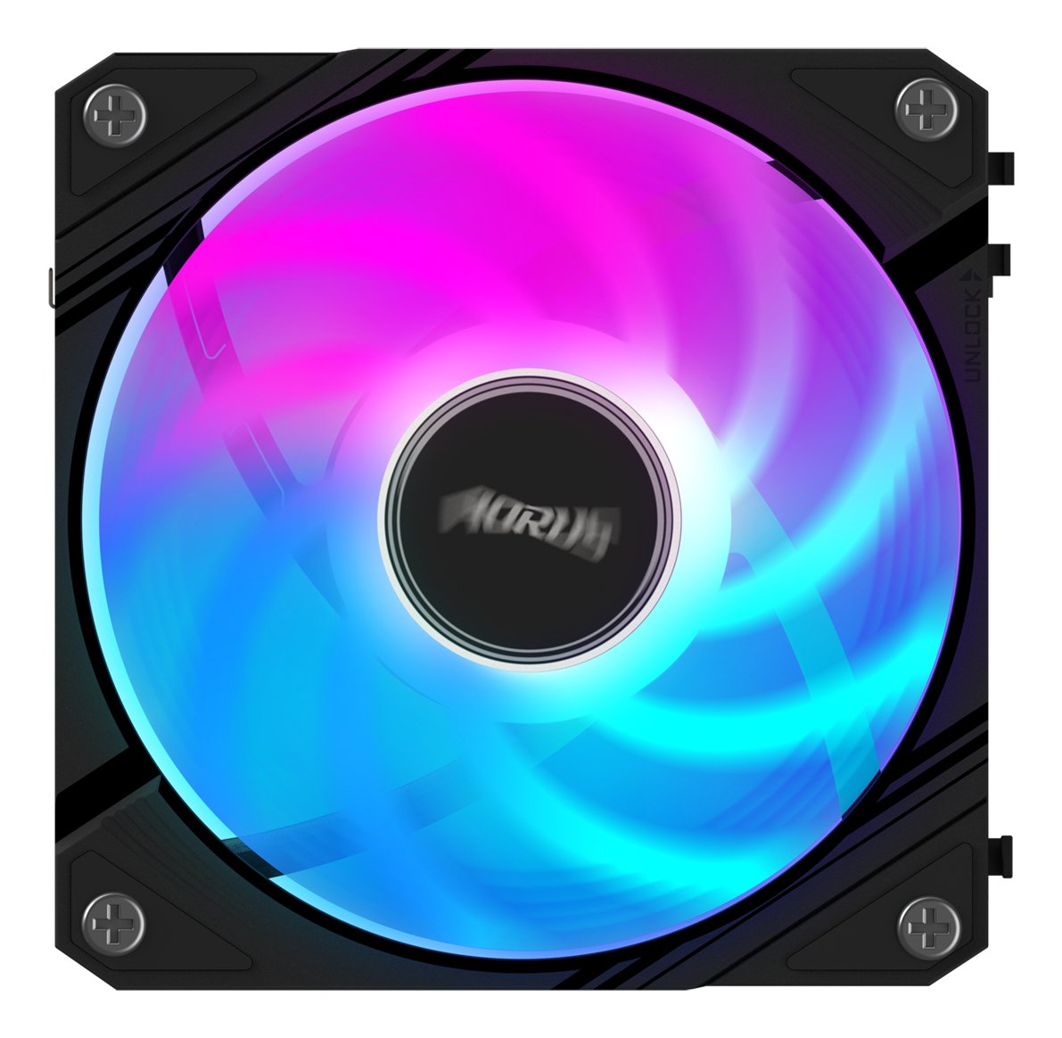 EAN 4719331555184 - GIGABYTE AORUS EZ CHAIN FAN 120 Placa base Ventilador 12 cm Negro 1 pieza(s) imagen 2
