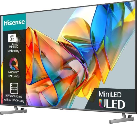 Hisense 55u62kq 55" 4k Ultra Hd Smart Tv Wifi Negro - Televisor