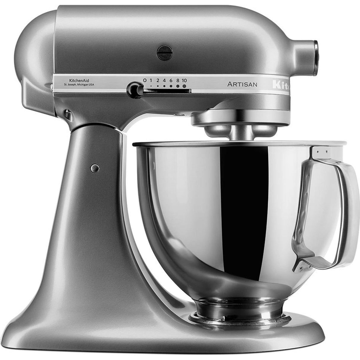 Batidora Amasadora Kitchenaid 5ksm175psecu Artisan Plata