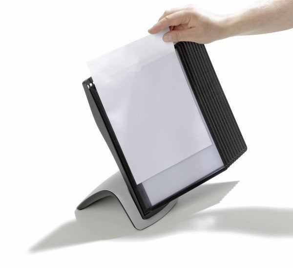 Simema De Paneles Expositores Durable Sherpamyletable M 10 Paneles Expositores Negros