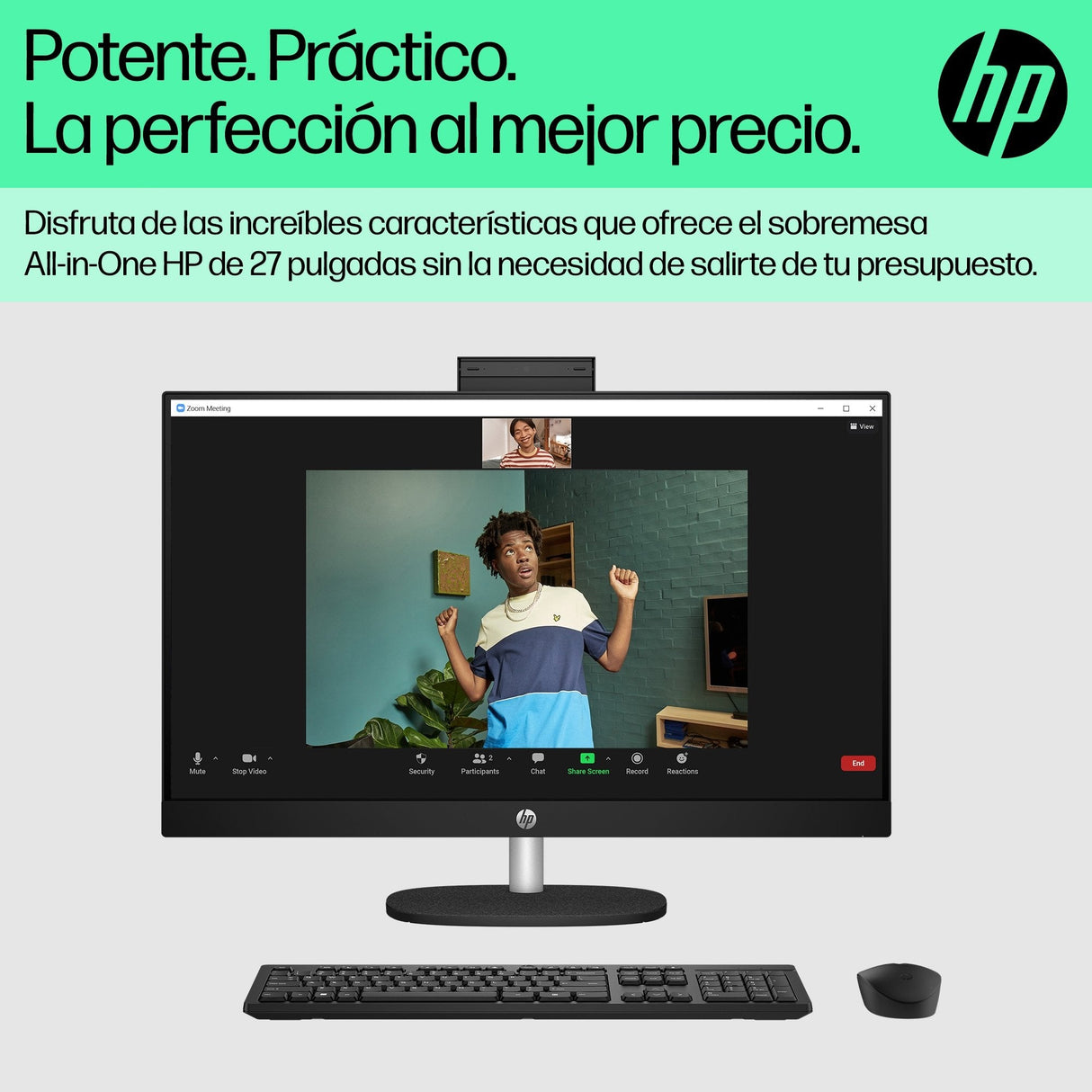 Pc All In One Hp 27-Cr0059ns Intel Core I7-1355u 16gb 1tb Ssd 27' Sin Sistema Operativo