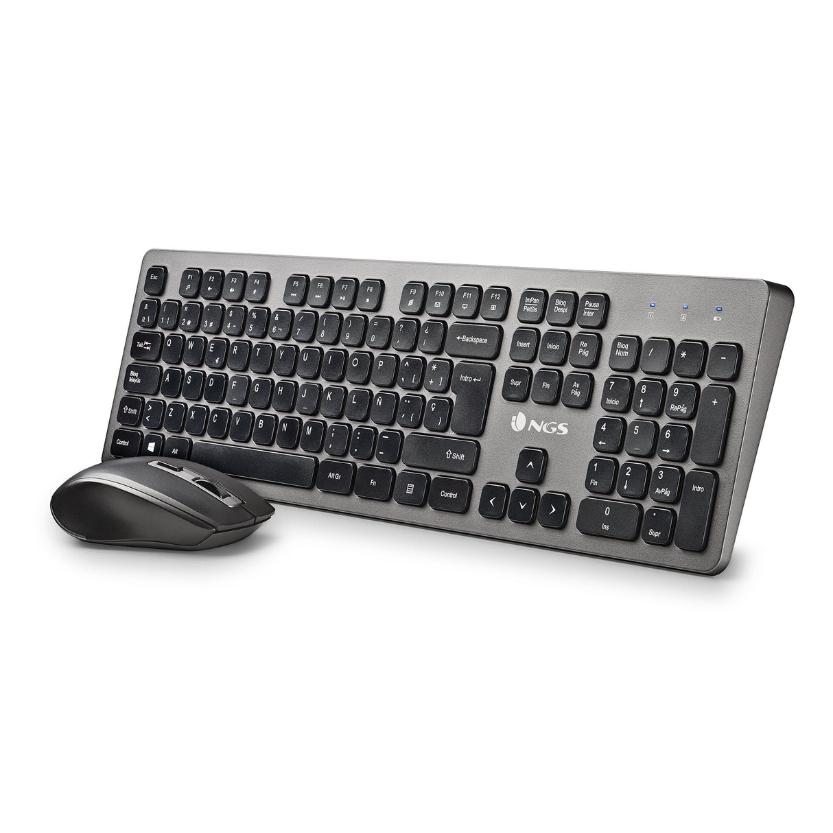 Teclado Y Ratón Inalámbricos Ngs Idol Kit