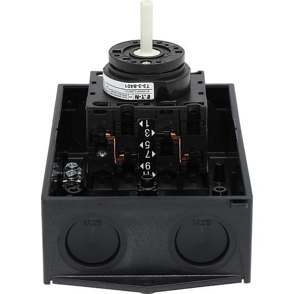 Eaton T3-3-8401 I2 Wendeschalter 207188 Kont5 32a 1-0-2 45 Rastend Aufbau