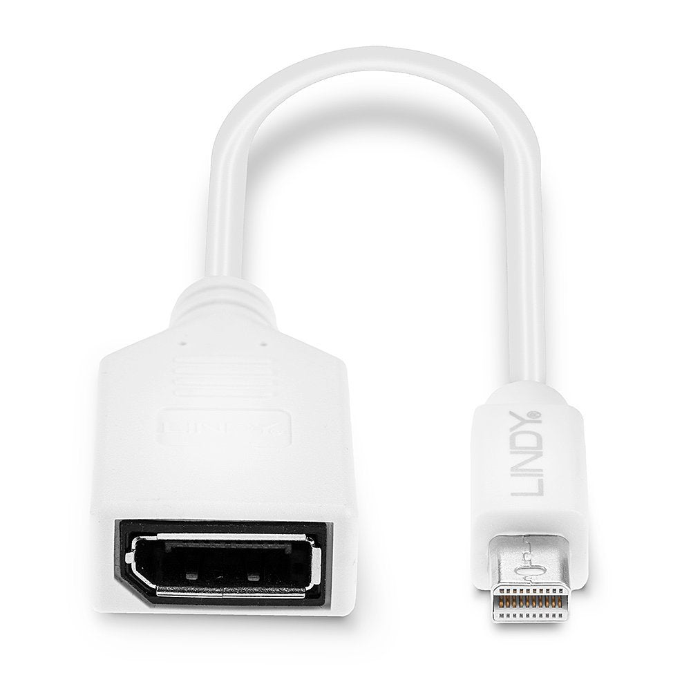 Adaptador Lindy Mini-Displayport A Displayport M / F 0,15 M