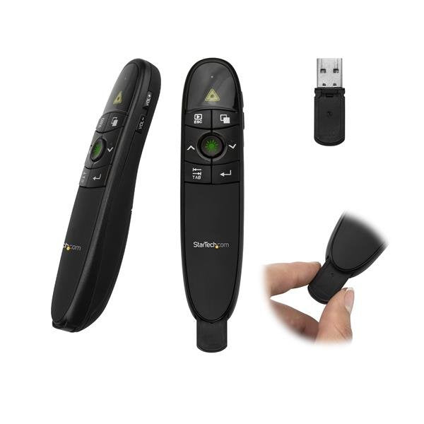 EAN 0065030880367 - StarTech.com PRESREMOTEG apuntador inalámbricos Negro imagen 1