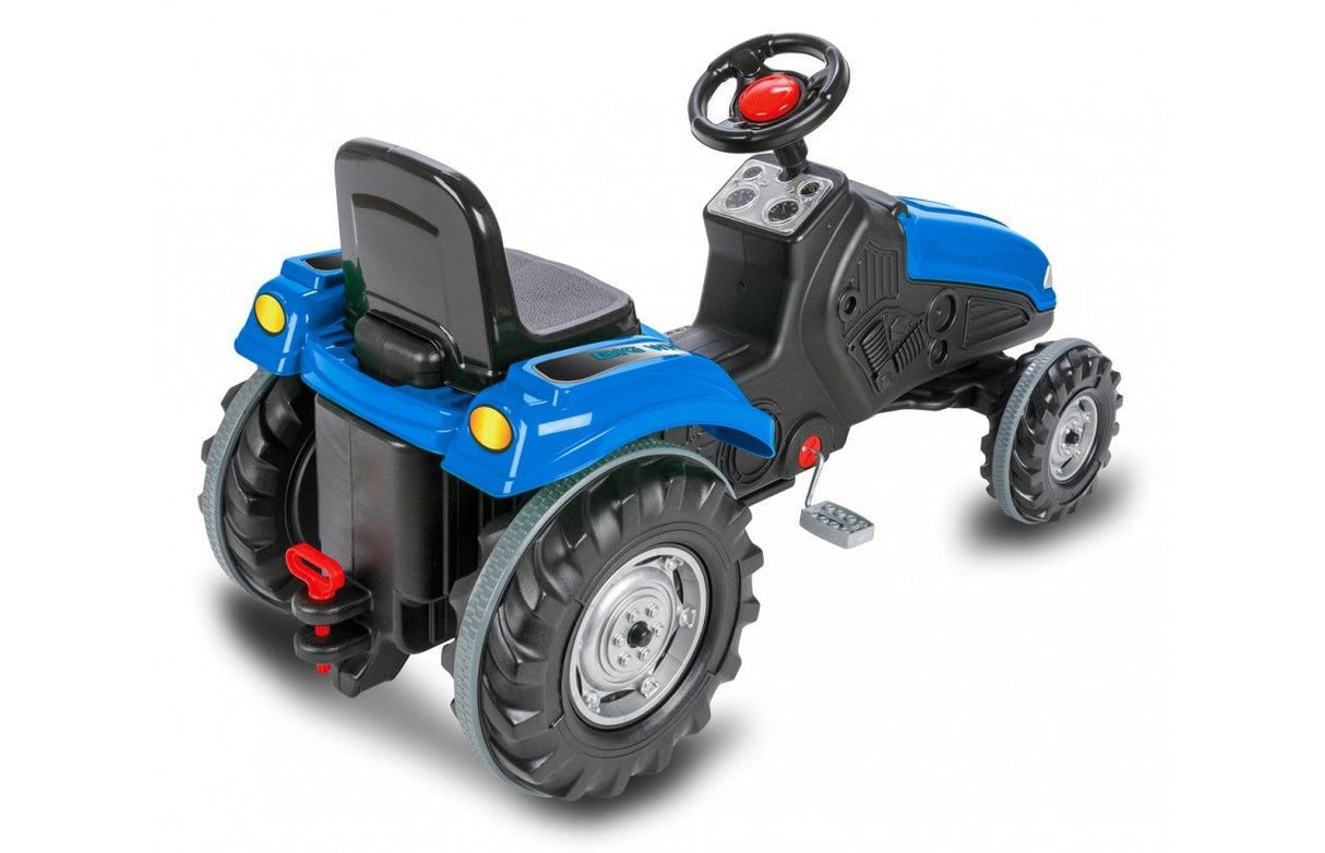 Tractor De Pedal Jamara Rueda Grande Azul