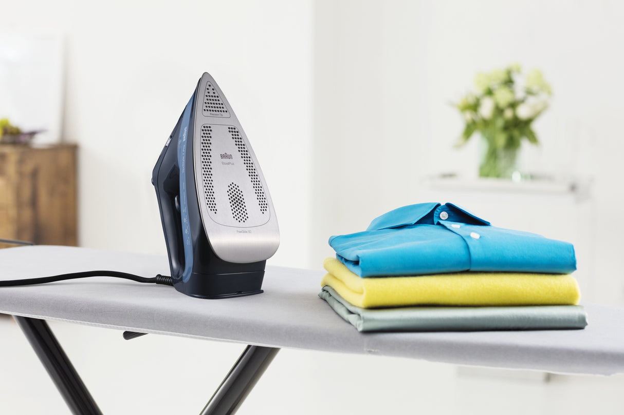 Plancha De Vapor Braun Texstyle 7 Pro Si 7160, Azul Si7160bl