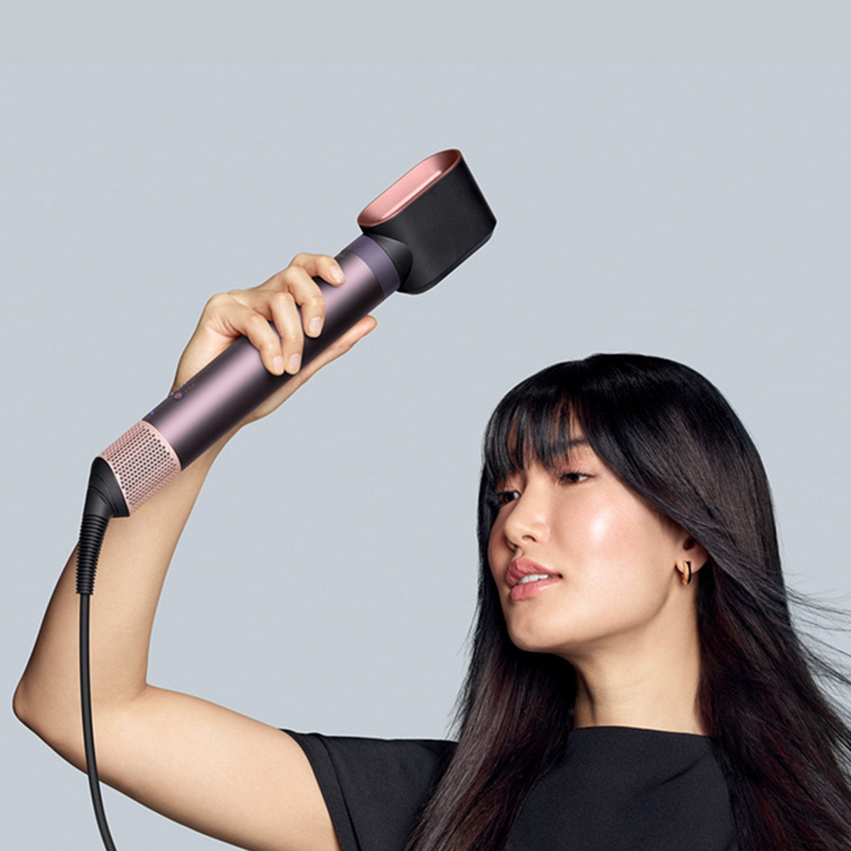 Secador Dyson Airwrap Co-Anda2x - Liso Y Ondulado - Color Jaspe Ciruela