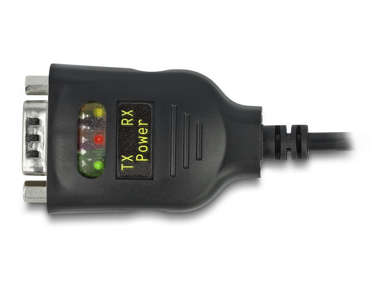 Delock 64154 Adaptador Usb 2.0 Tipo-A A Serie Rs-232 D-Sub 9 Pines 2,5 Kv Aislamiento Galvánico 2 M