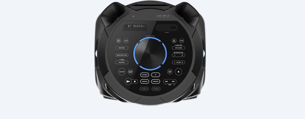 Sony Mhc-V73d Altavoz Inalámbrico Para Fiesta Con Sonido De Graves De Largo Alcance