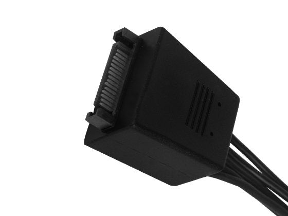 EAN 4710007220498 - Silverstone CP06-E4 cable de SATA 0,19 m Negro imagen 4