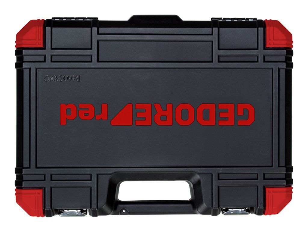 Gedore Juego De Llaves De Tubo Rojo 1/4 "+ 1/2", 92 Piezas 3300062