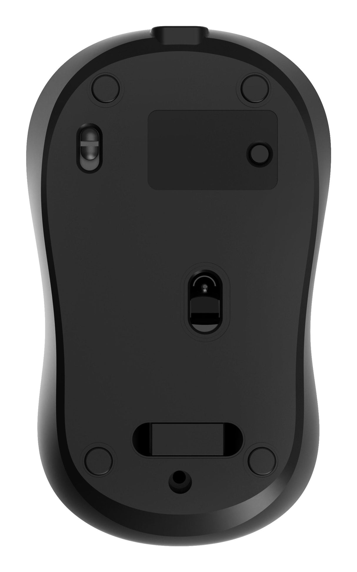 Gembird Dual-Mode 4-Button Wireless Mouse 1600dpi Black