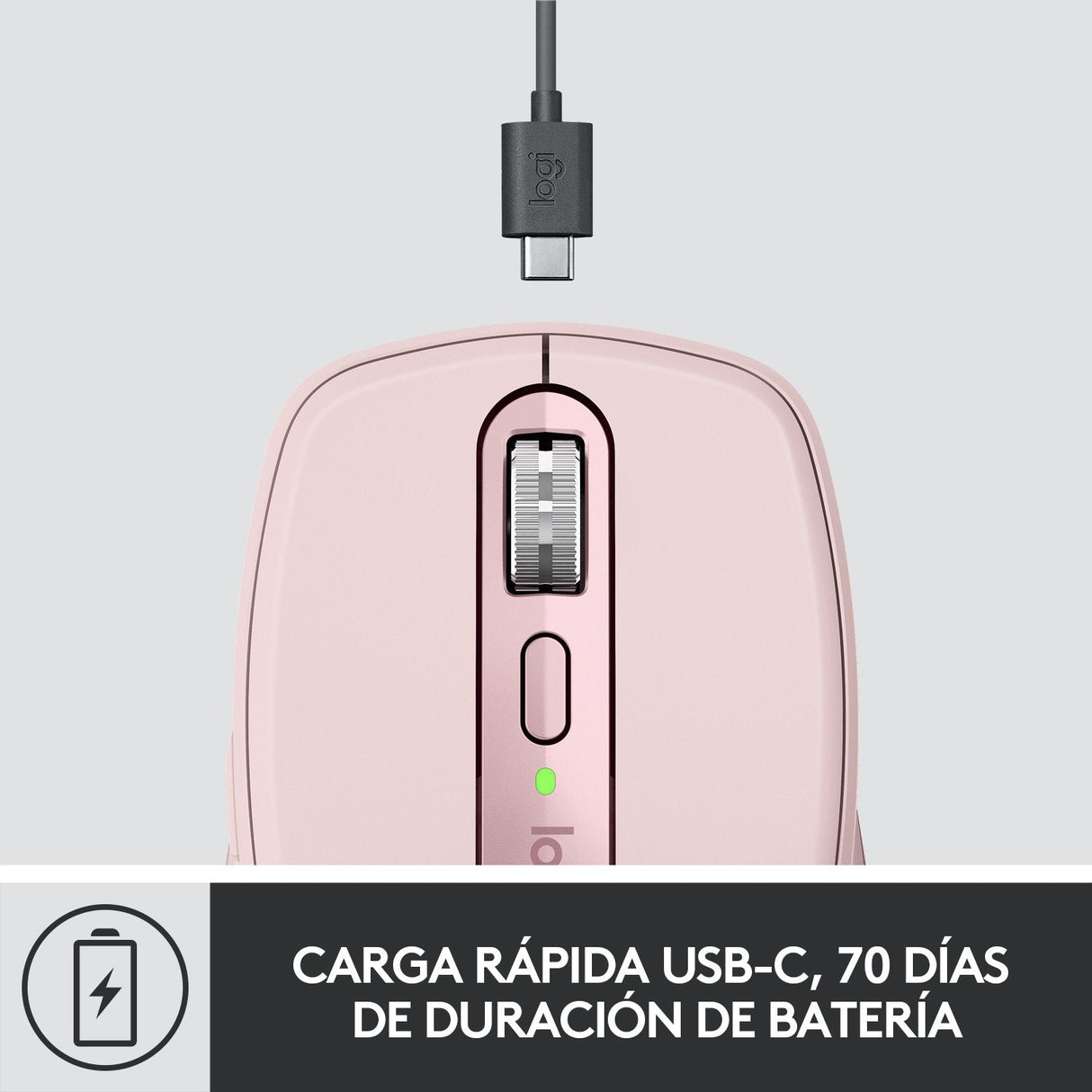 EAN 5099206092952 - Logitech MX Anywhere 3 ratón Viajes mano derecha RF Wireless + Bluetooth Laser 4000 DPI imagen 6
