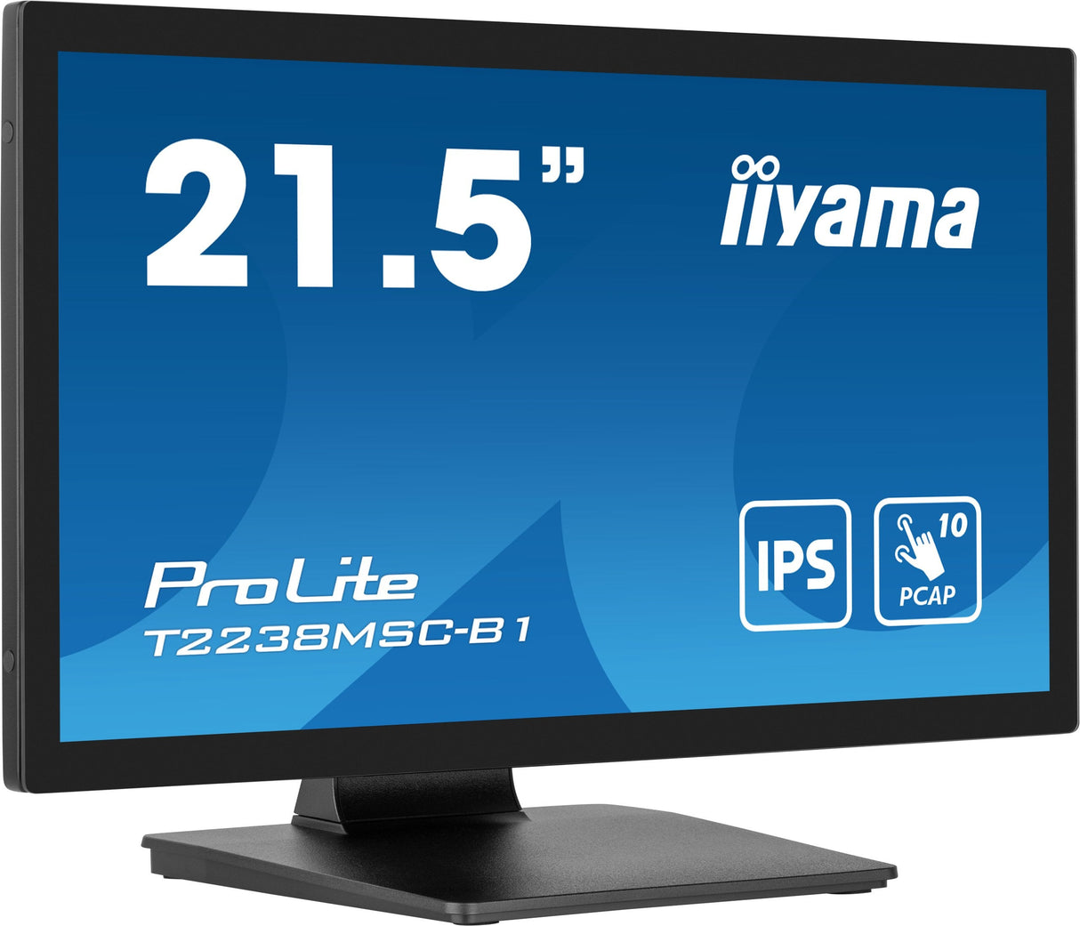 Iiyama Prolite T2238msc-B1, Monitor Led 55 Cm 21", Negro (Mate), Fullhd, Ips, Pantalla Táctil T2238msc-B1