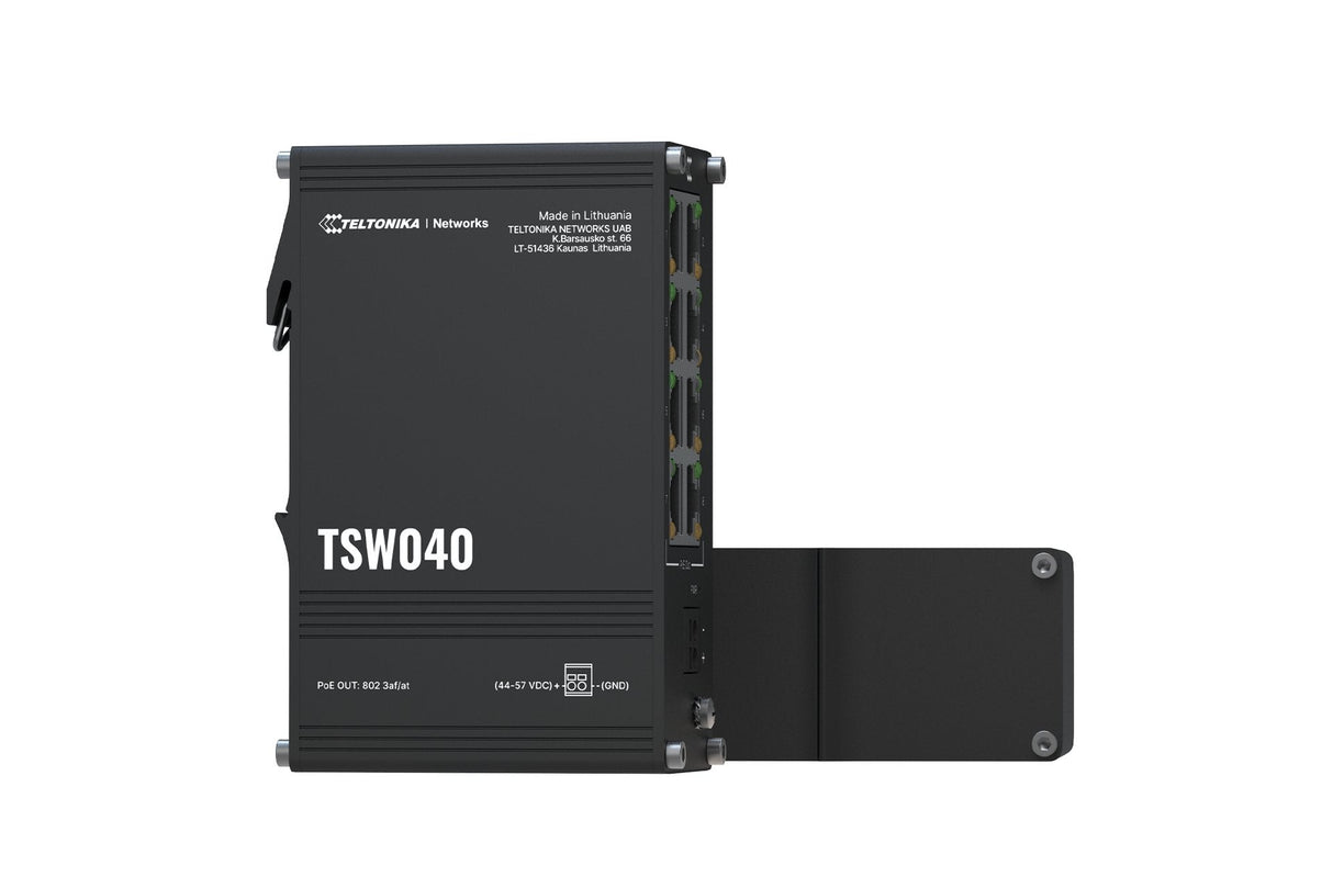 Teltonika · Switch · Tsw040 8 Port 10/100 Poe + Indumrial Unmanaged Switch