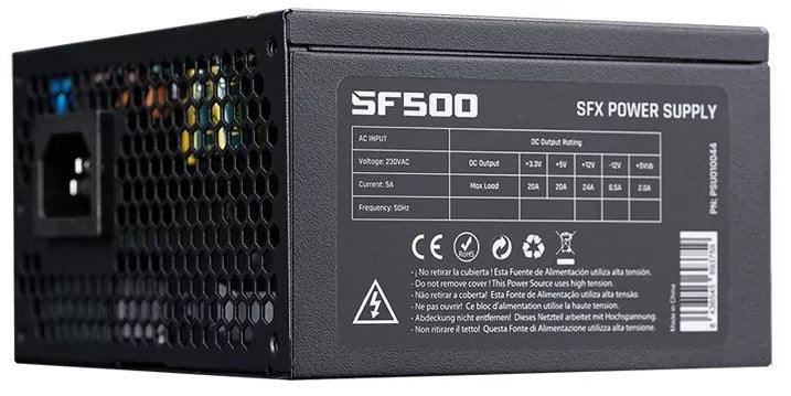 EAN 8436545693759 - Hiditec SF500 unidad de fuente de alimentación 500 W 20+4 pin ATX SFX Negro imagen 1