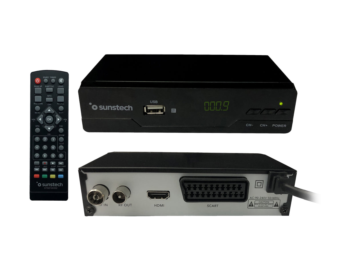 EAN 8429015018817 - Sunstech DTB210HD2 Terrestre Full HD Negro imagen 4