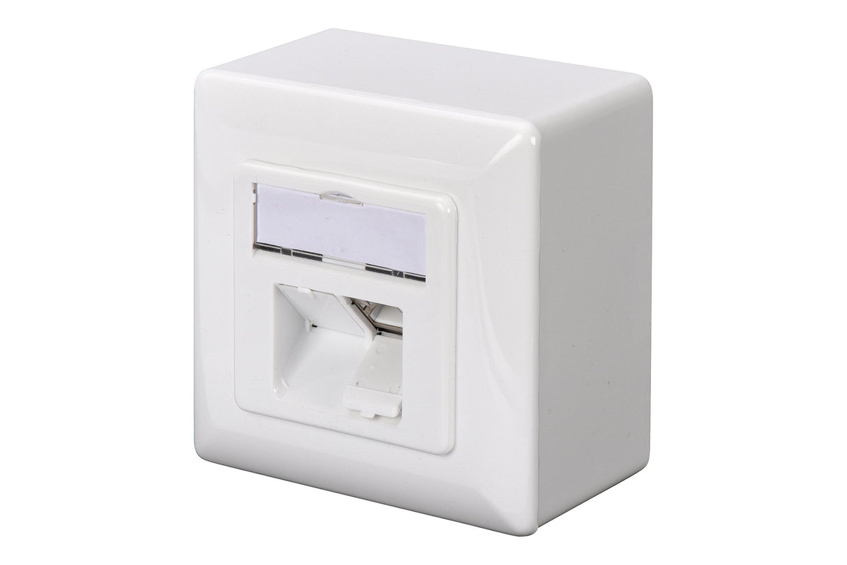 EAN 4016032320203 - Digitus DN-9007-S-1 toma de corriente 2 x RJ-45 Blanco imagen 7