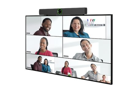 Crestron Uc-Sb2-Dmk Kit De Montaje (Abrazadera De Montaje 2 Abrazaderas De Extensión 2 Soportes Con Inclinación 2 X Abrazaderas De Base) Para Barra De Vídeo Acero Montable En Pantalla