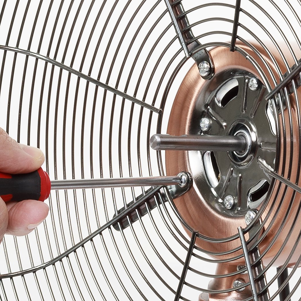 Ventilador Tristar Ve-5970 De Mesa Retro, Cobre