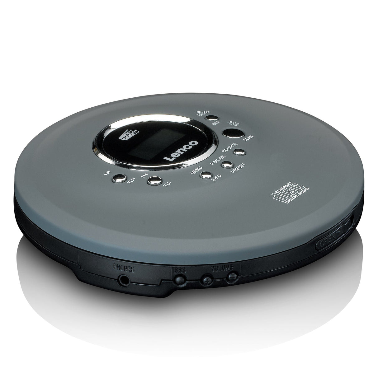 EAN 8711902066439 - Lenco CD-400GY reproductor de CD Antracita Reproductor de CD portátil imagen 2
