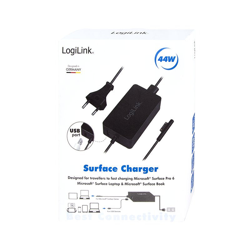 Logilink Pa0197 Cargador De Dispositivo Móvil Portátil, Universal Negro Corriente Alterna Interior